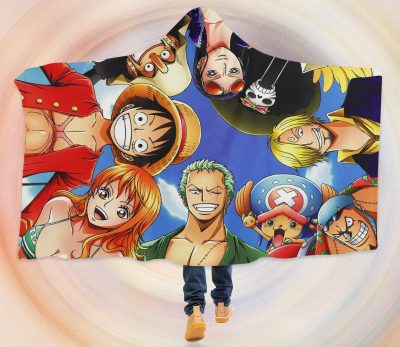 One Piece New Trending Hooded Blanket