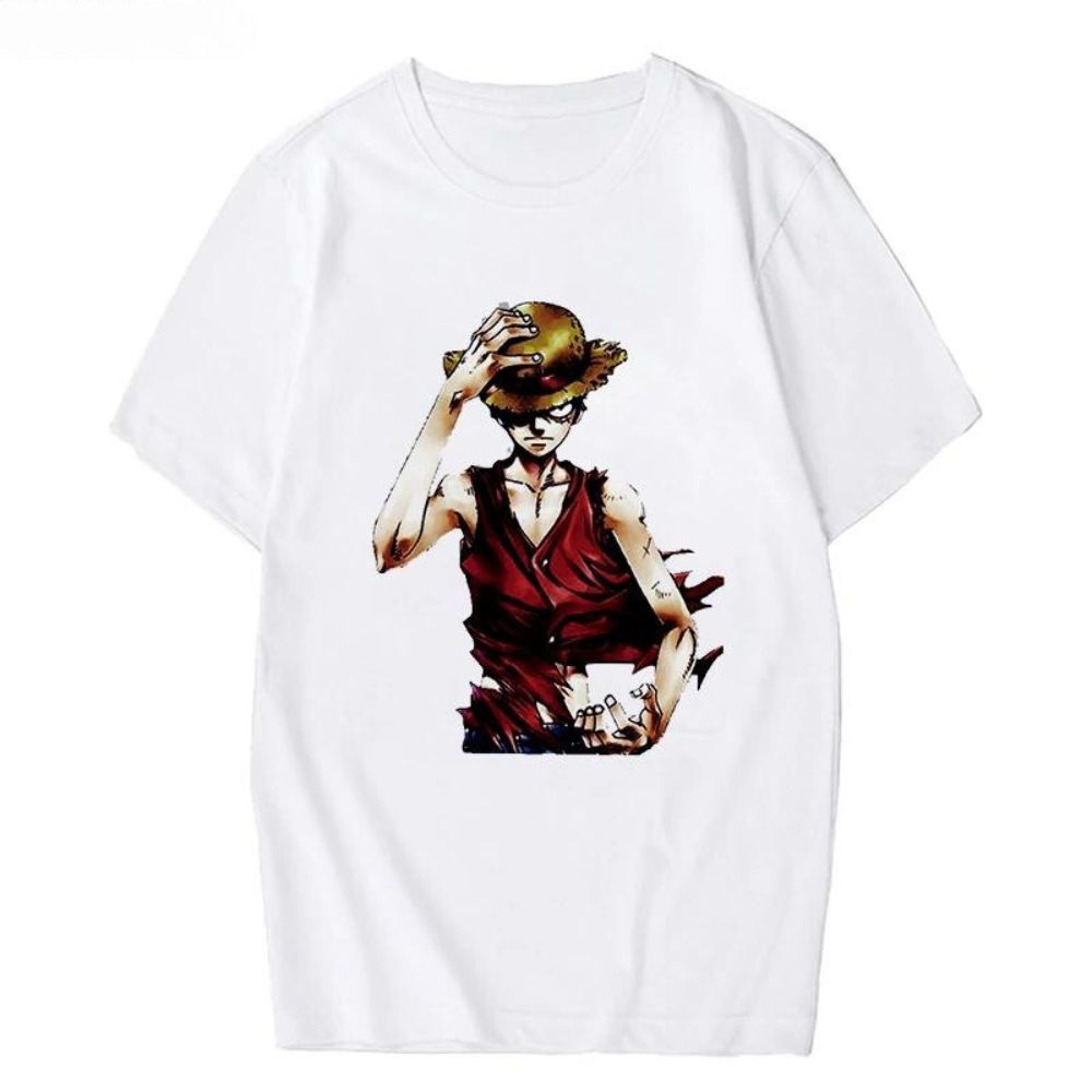 One Piece Cartoon Luffu Cool T-Shirt