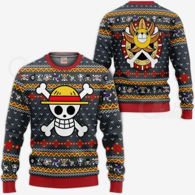 One Piece Straw Hat Priate Xmas Gift Ugly Christmas Sweater