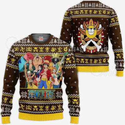 Straw Hat Pirates One Piece Anime Xmas Ugly Christmas Sweater