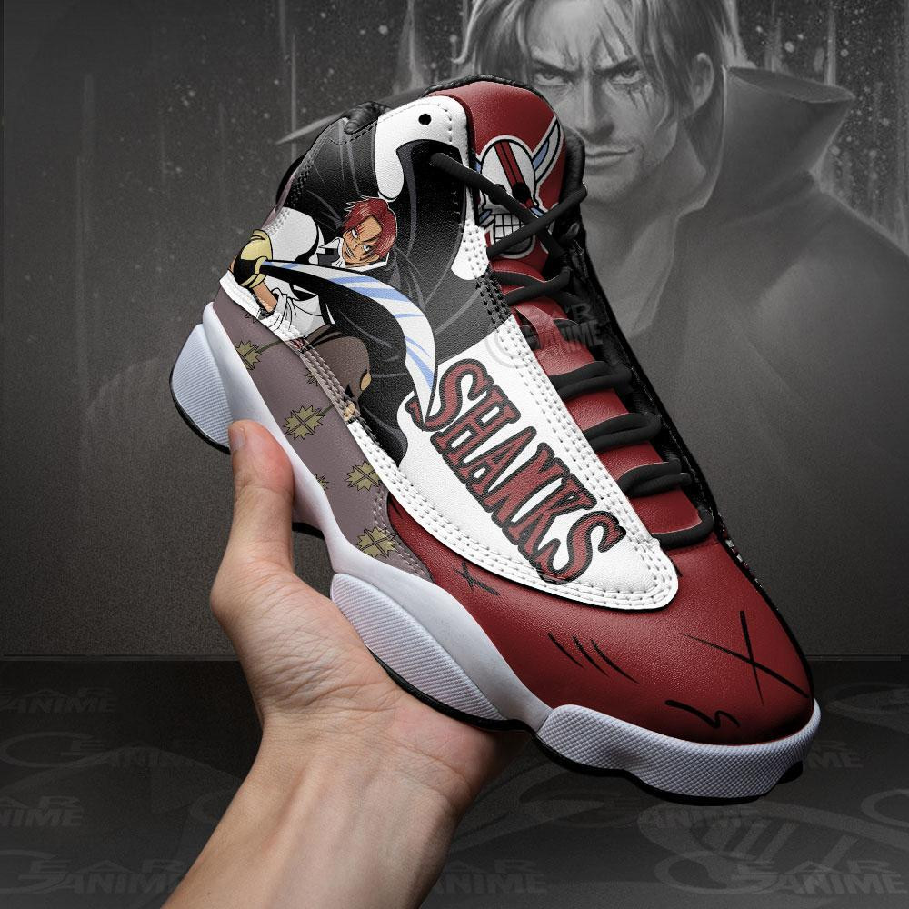 Red Hair Shanks JD13 Sneakers - Image 3