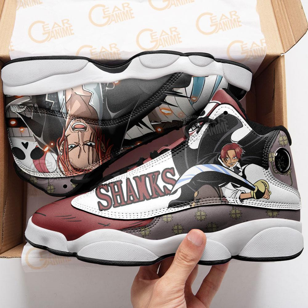 Red Hair Shanks JD13 Sneakers - Image 4