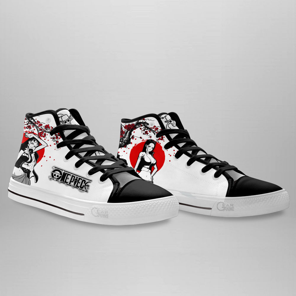 Nico Robin High Top Shoes One Piece Sneakers - Image 3