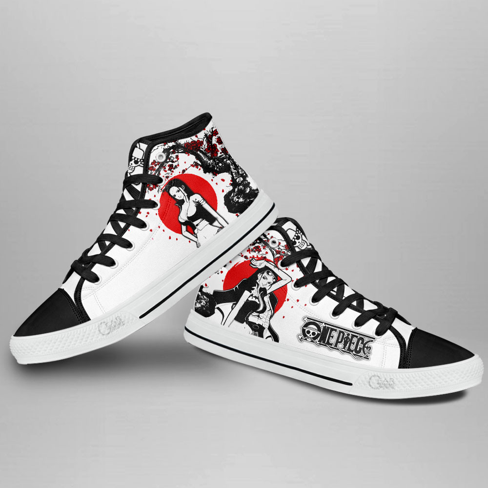 Nico Robin High Top Shoes One Piece Sneakers - Image 4