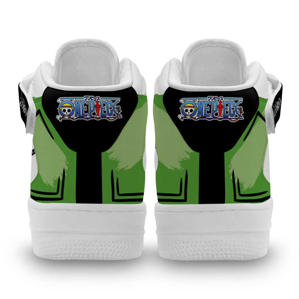Zoro Sneakers Air Mid One Piece - Image 3
