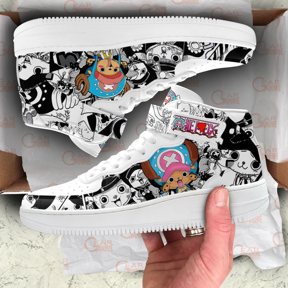 Tony Tony Chopper Sneakers Air Mid One Piece - Image 4