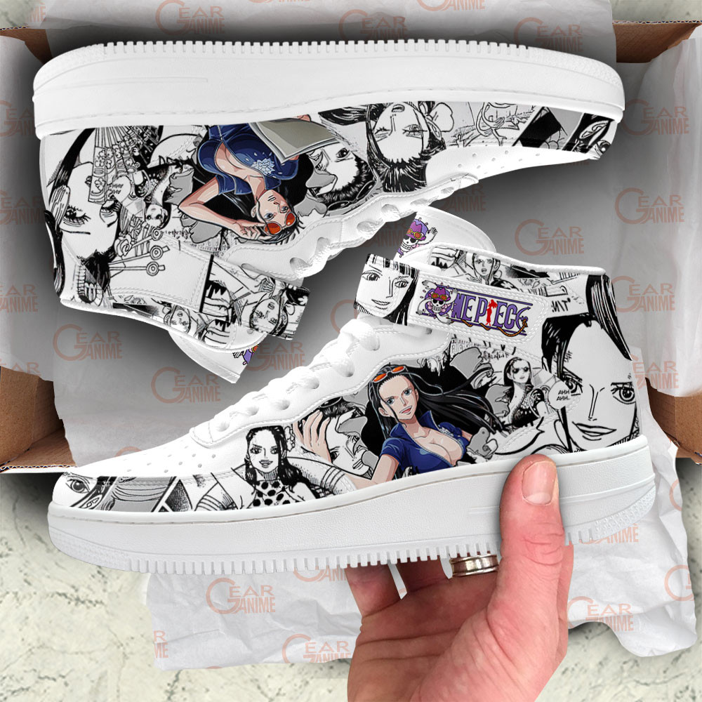 Nico Robin Sneakers Air Mid One Piece - Image 4