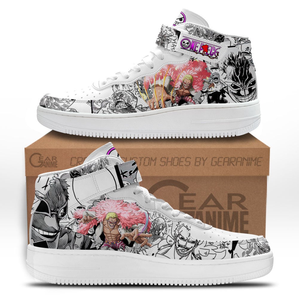Doflamingo Sneakers Air Mid One Piece