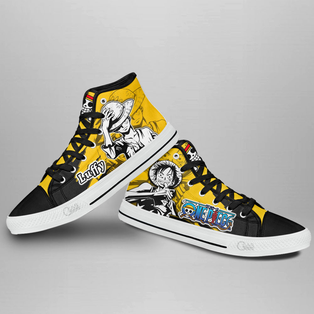 Luffy High Top Shoes One Piece - Image 4