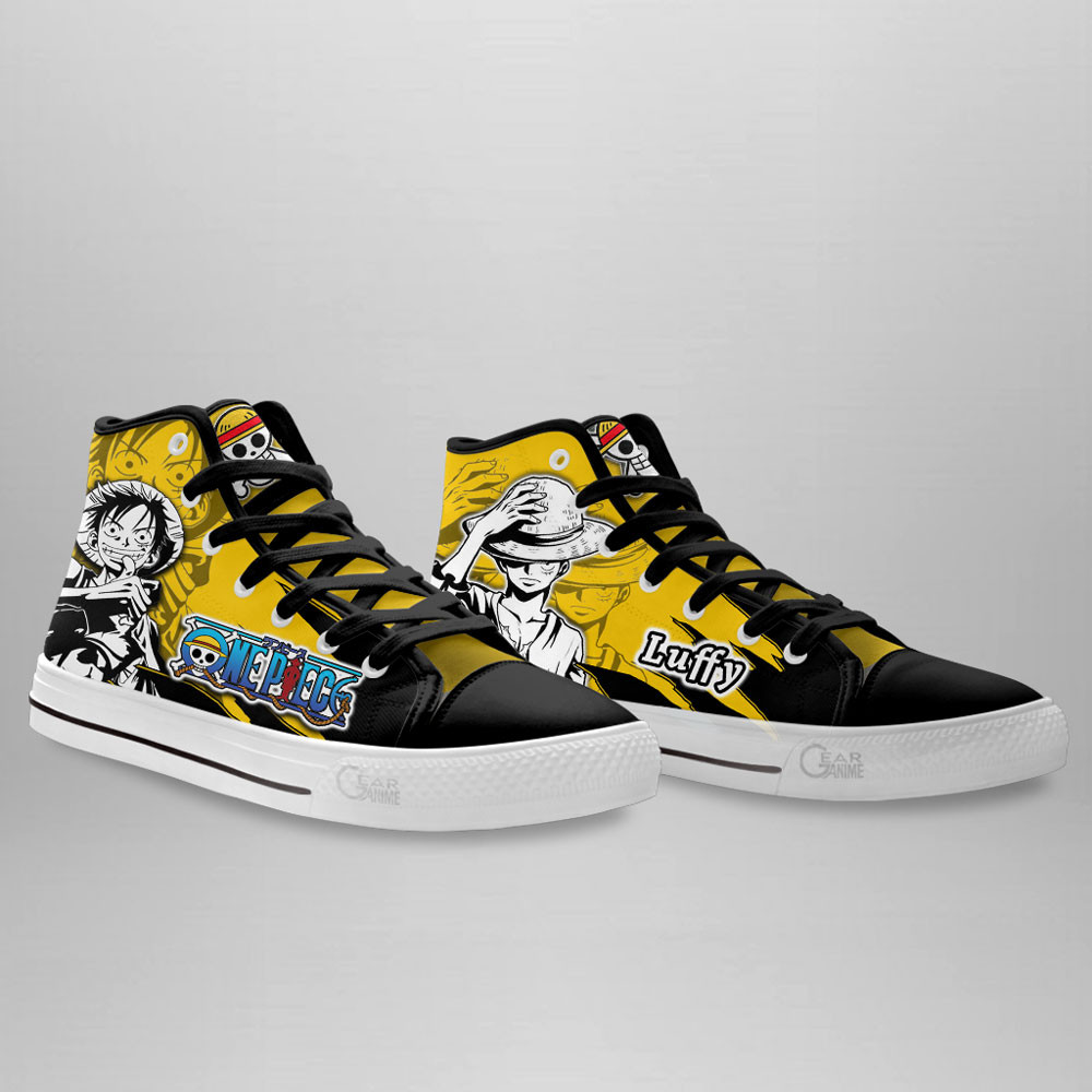 Luffy High Top Shoes One Piece - Image 3