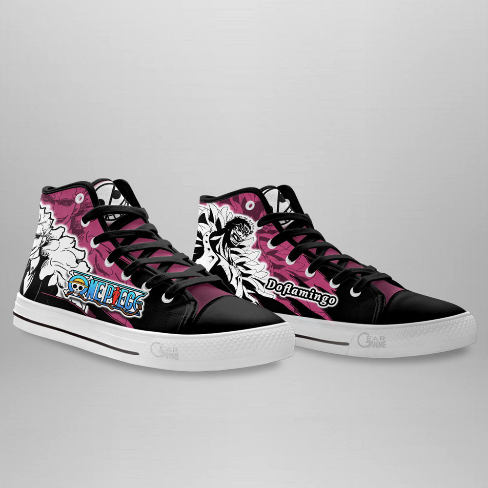 Donquixote Doflamingo High Top Shoes One Piece - Image 2