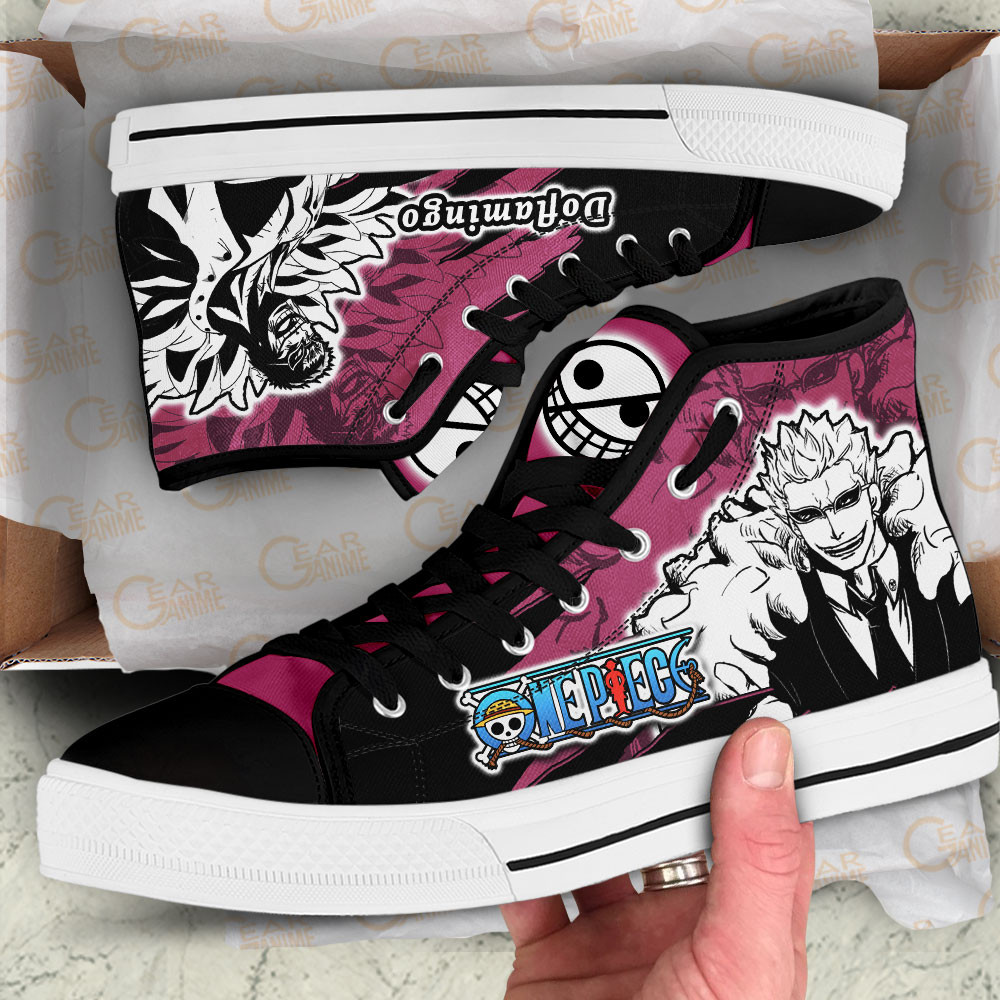 Donquixote Doflamingo High Top Shoes One Piece - Image 4