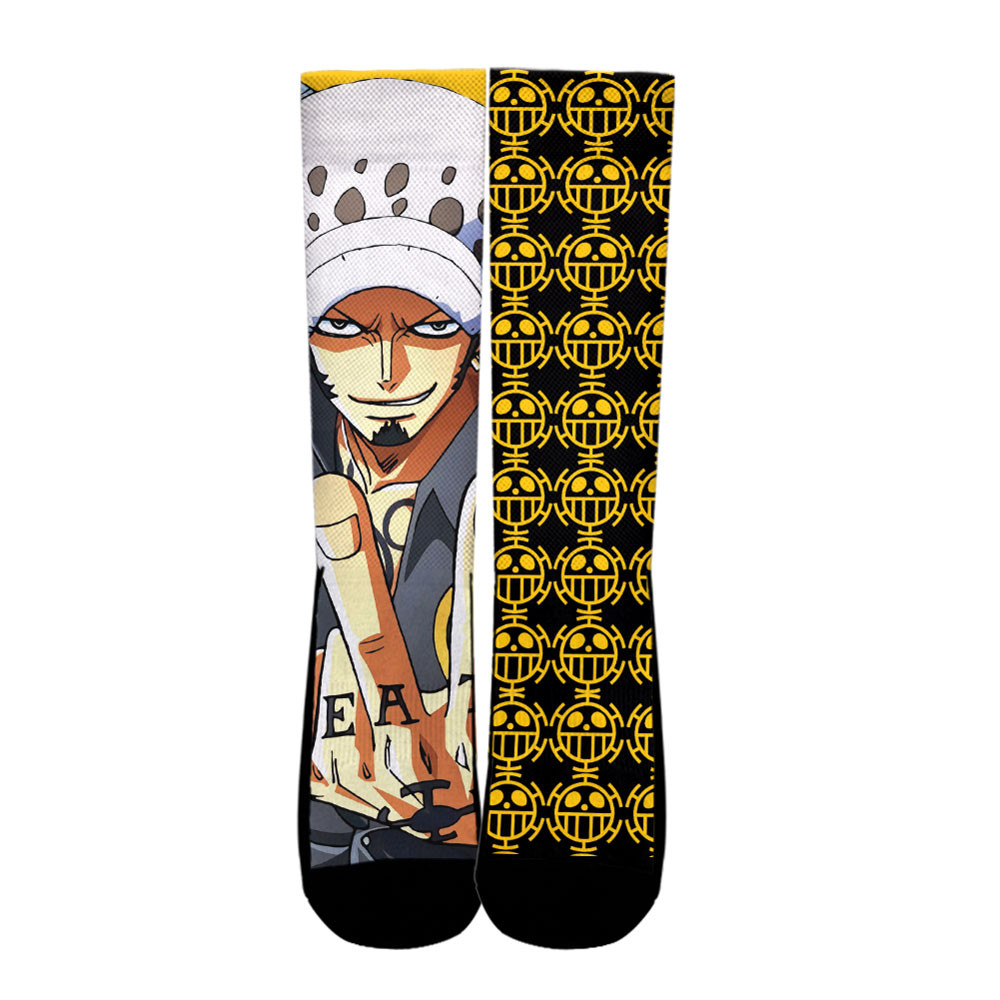 Trafalgar D. Law One Piece Anime Socks - Image 2