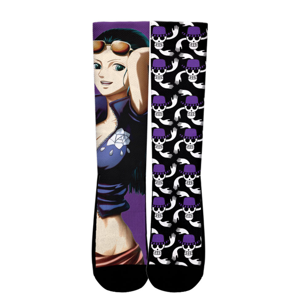 Nico Robin One Piece Anime Socks - Image 2