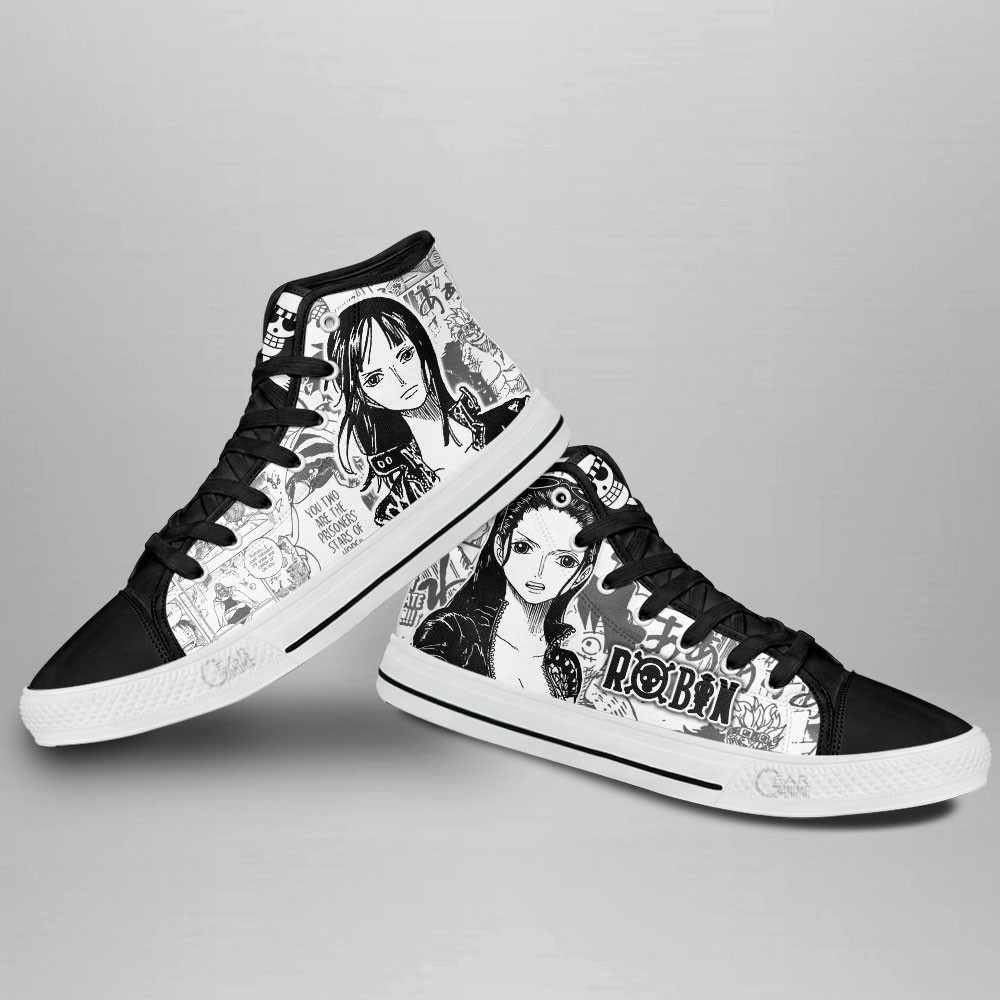 Nico Robin High Top Shoes One Piece - Image 4