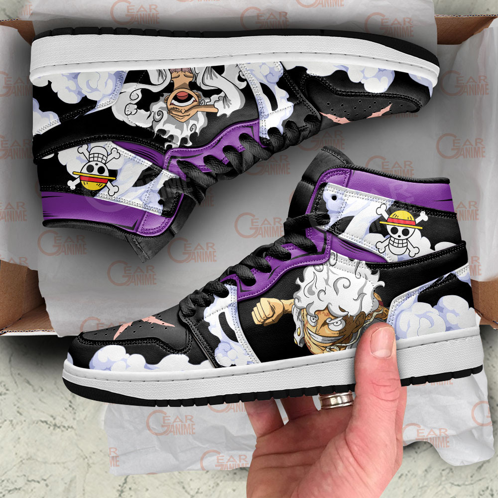 Monkey D Luffy Gear 5 Nika JD1 Sneakers - Image 3
