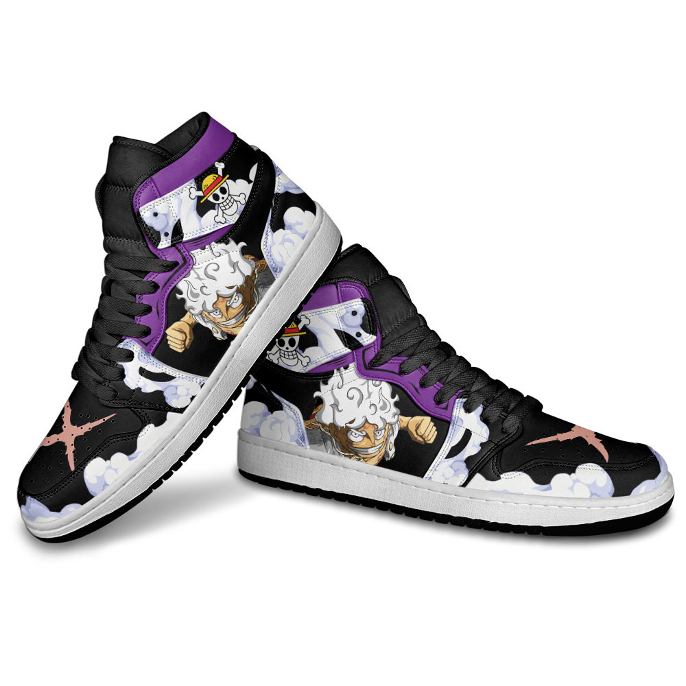 Monkey D Luffy Gear 5 Nika JD1 Sneakers - Image 4