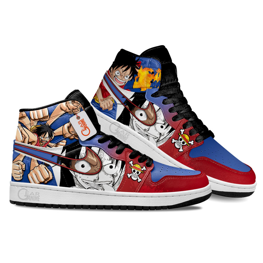 Luffy Anime Shoes Custom Sneakers