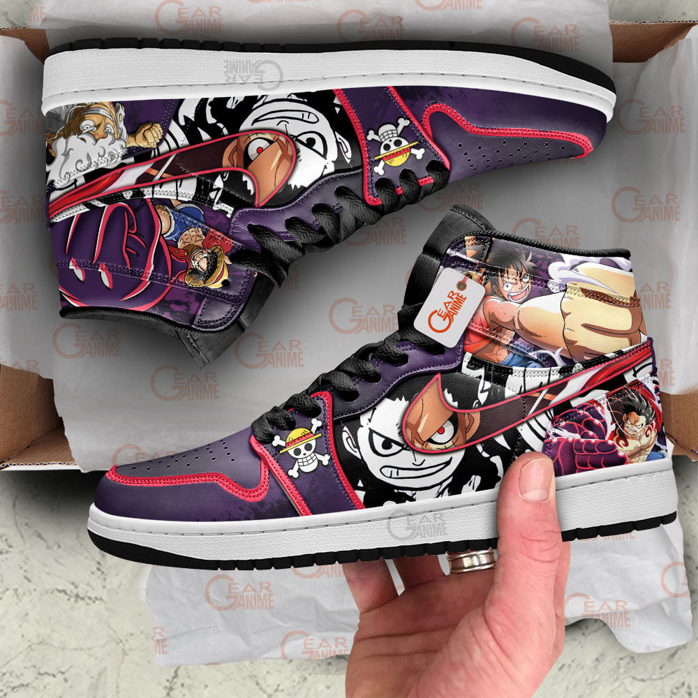Monkey D. Luffy Anime Shoes Custom Sneakers - Image 3