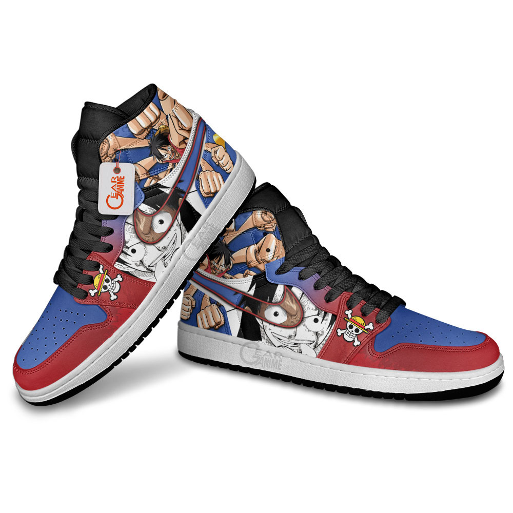 Luffy Anime Shoes Custom Sneakers - Image 4