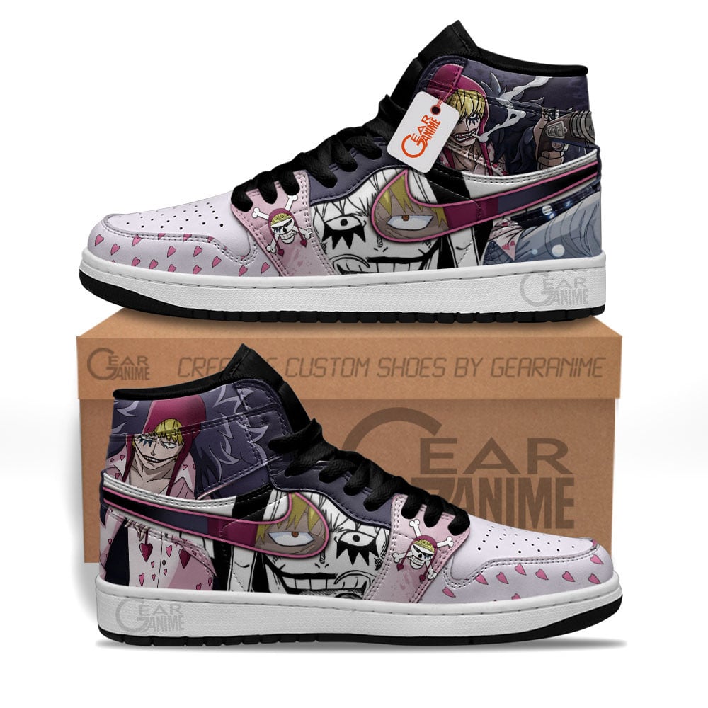 Donquixote Rosinante Anime Shoes Custom Sneakers - Image 2