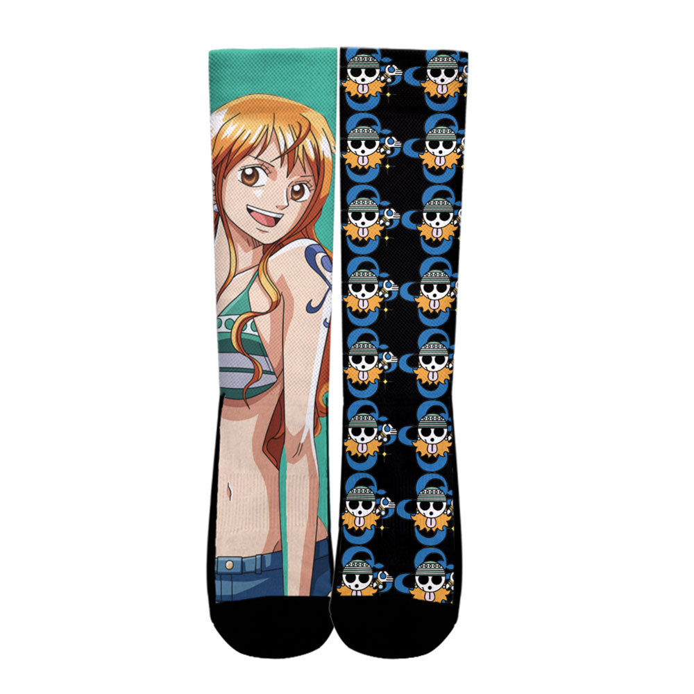 Nami Hot Anime One Piece Socks - Image 2