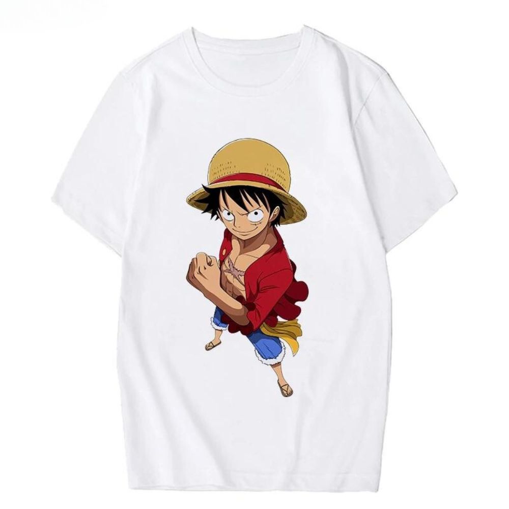 One Piece Cartoon Luffy Funny T-Shirt