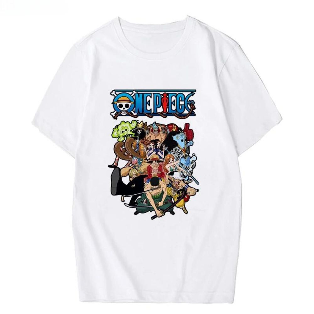 One Piece Cartoon Friends T-Shirt