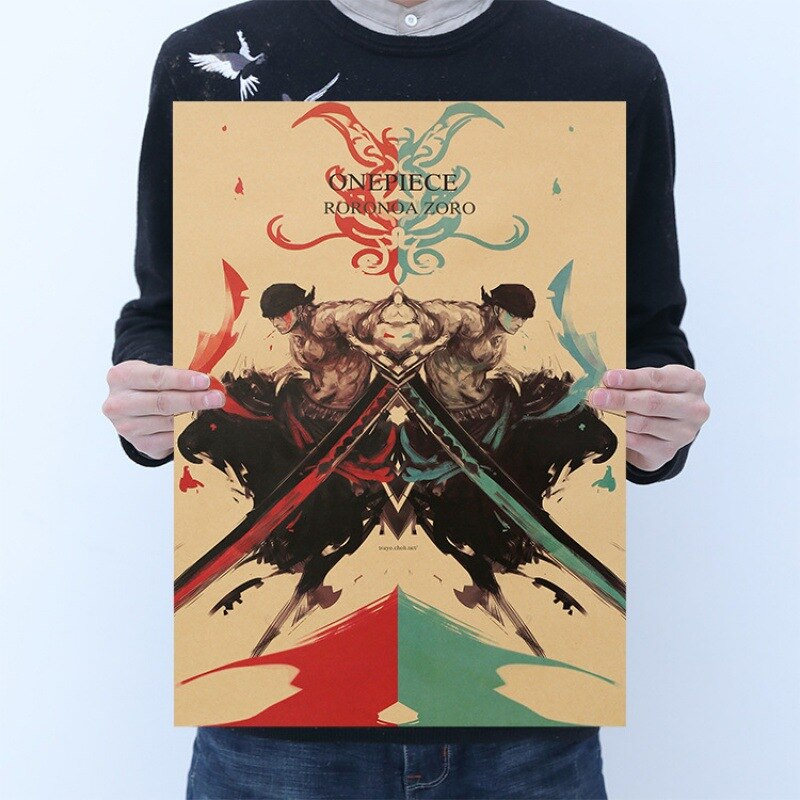 One Piece Ace Vintage Poster - Image 2