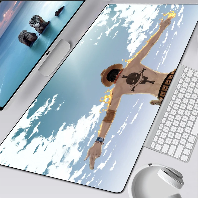 One Piece Ace Mouse Pad