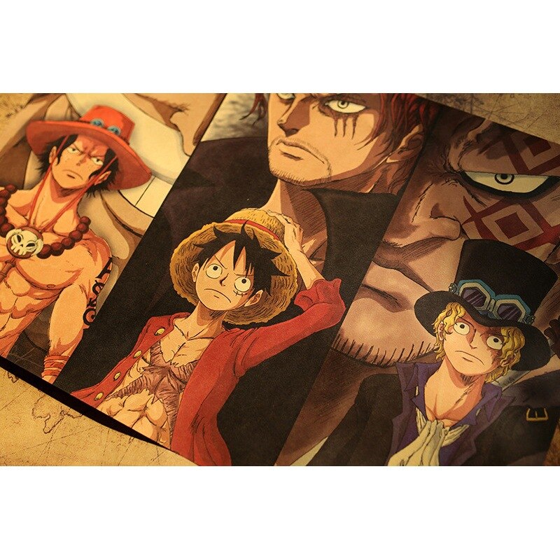 One Piece Three Brothers White Beard Poster - Image 5