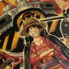 Anime One Piece character collection Vintage kraft paper poster series Cafe home decorative painting 4 - One Piece EU Store
