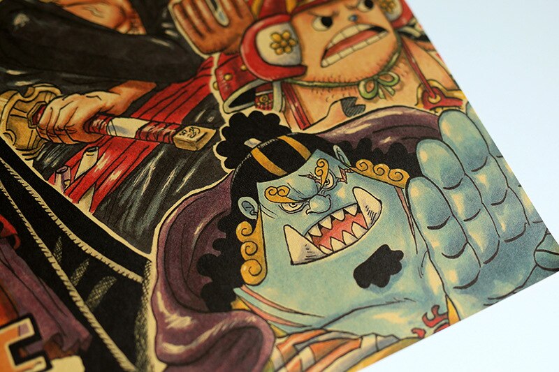 One Piece Character Vintage Kraft Paper Poster - Image 5