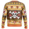 Christmas Chopper One Piece men sweatshirt BACK mockup - One Piece EU Store