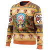 Christmas Chopper One Piece men sweatshirt SIDE FRONT mockup - One Piece EU Store