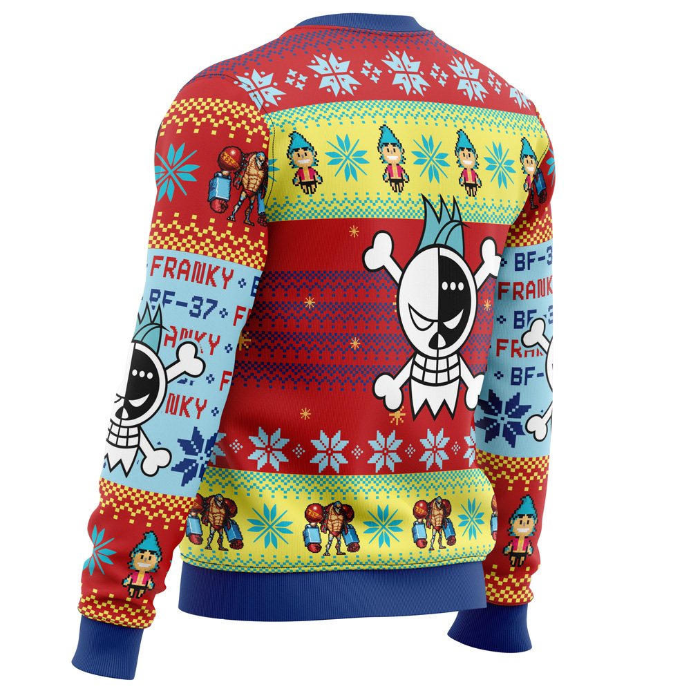 Christmas Franky One Piece Ugly Christmas Sweater - Image 3