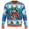 Christmas Jinbe One Piece men sweatshirt FRONT mockup - One Piece EU Store