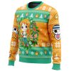 Christmas Nami One Piece men sweatshirt SIDE FRONT mockup - One Piece EU Store