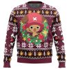 Christmas Tony Tony Chopper One Piece Ugly Christmas Sweater FRONT mockup - One Piece EU Store