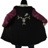 Dracule Mihawk One Piece AOP Hooded Cloak Coat NO HOOD Mockup - One Piece EU Store