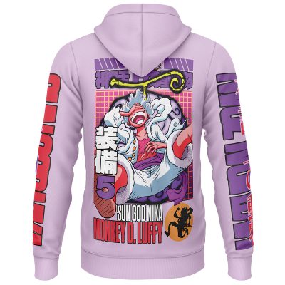 Gear 5th Luffy V2 One Piece Streetwear Lightweight Hoodie