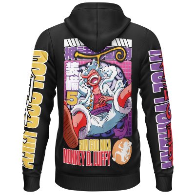 Gear 5th Luffy V3 One Piece Streetwear Lightweight Hoodie