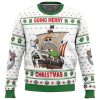 Going Merry Christmas One Piece Ugly Christmas Sweater FRONT mockup - One Piece EU Store
