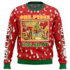 Happy Holidays One Piece men sweatshirt FRONT mockup - One Piece EU Store