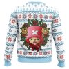 Happy Tony Tony Chopper One Piece Ugly Christmas Sweater BACK mockup - One Piece EU Store