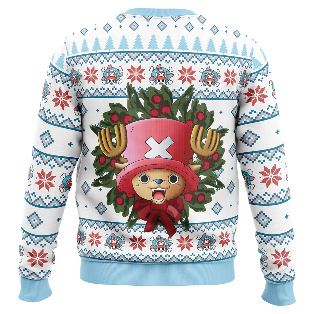 Happy Tony Tony Chopper One Piece Ugly Christmas Sweater - Image 2