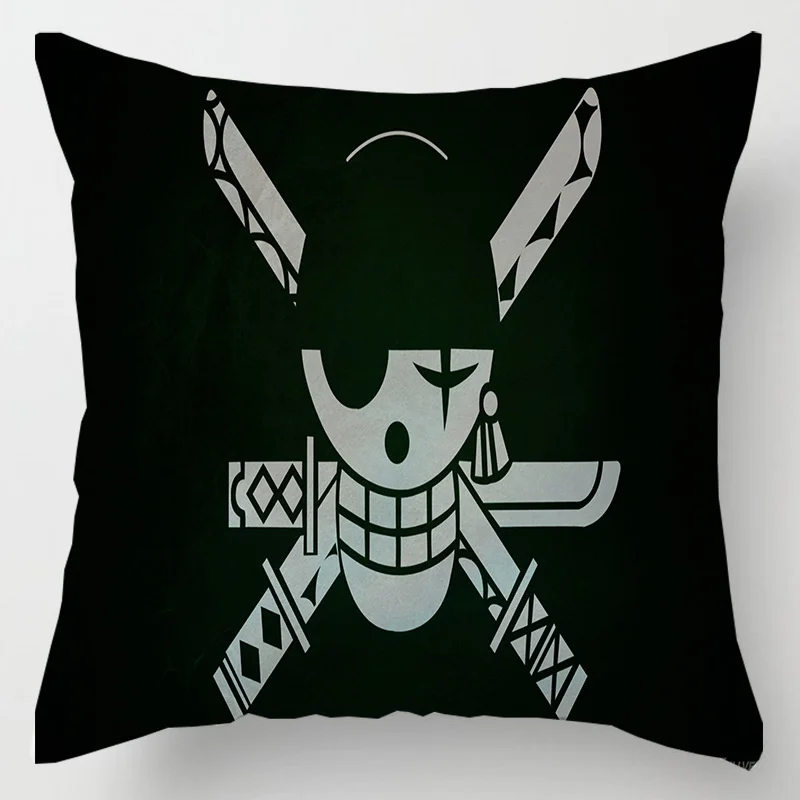 Hot Anime One Piece Figure Toys Roronoa Zoro Tony Chopper Nami Printed Pillows Cover Birthday Party 9 - One Piece EU Store