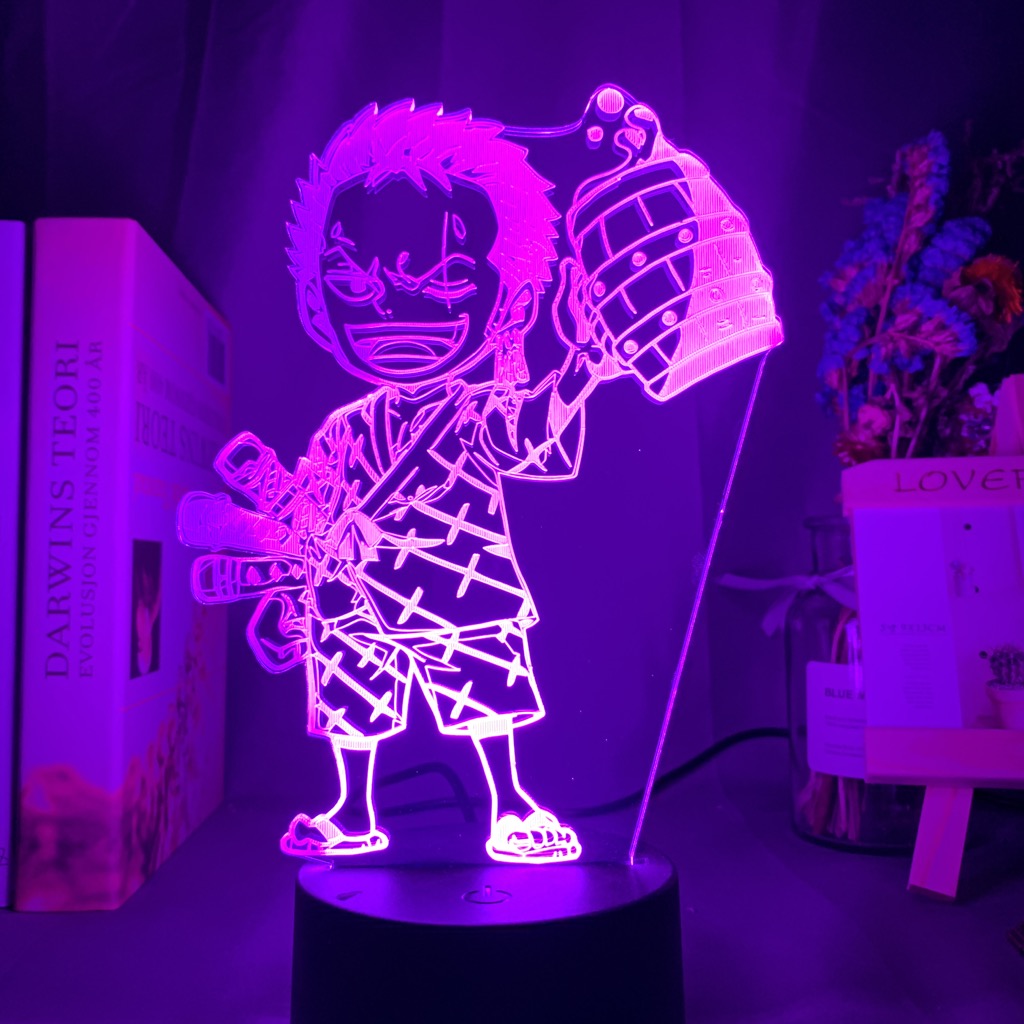 One Piece Zoro Baby Led Lamp - Image 5