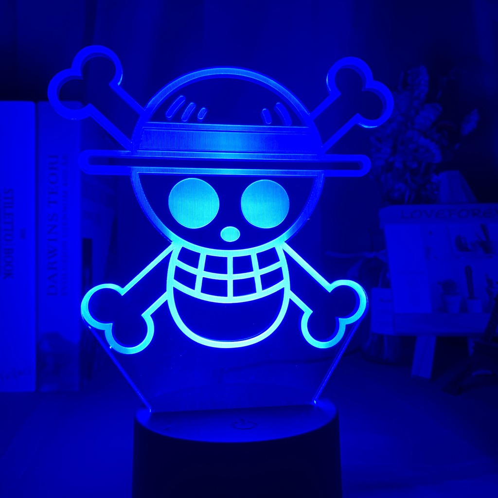 Straw Hat Pirates Logo Led Lamp - Image 3