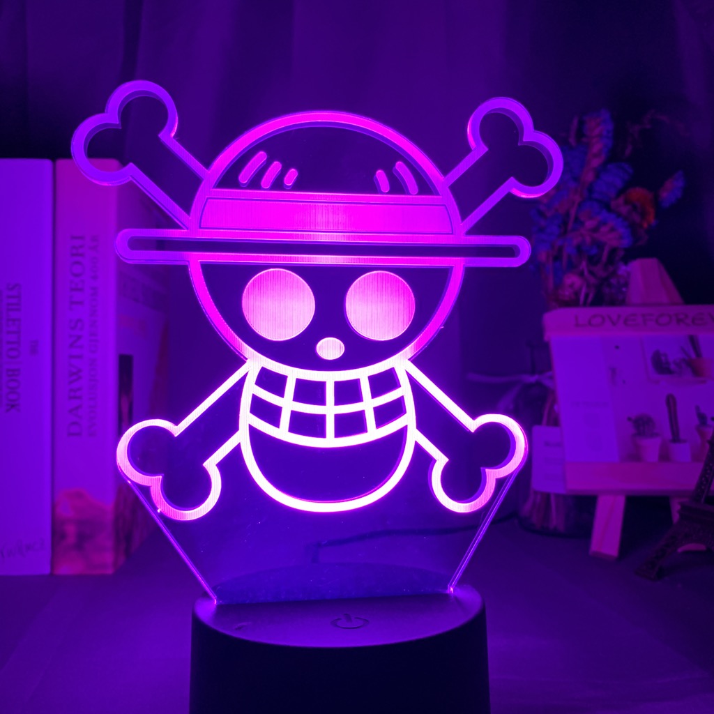 Straw Hat Pirates Logo Led Lamp - Image 5
